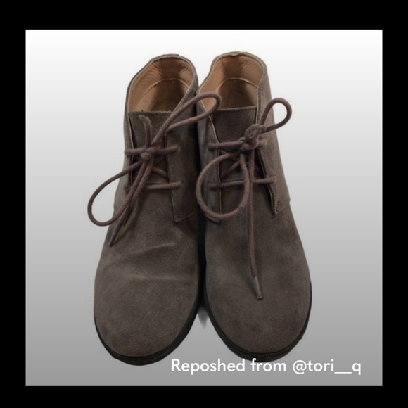 CLARK'S Originals Athie Terra  Dark Suede Ankle Boots- 8.5 - Picture 8 of 16